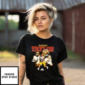 Darius Taylor Minnesota Golden Gophers Player Collage T-Shirt