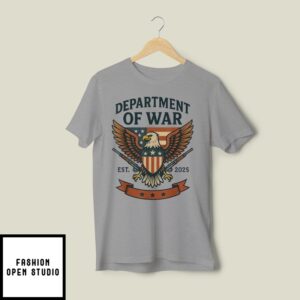 Department Of War Established 2025 T-Shirt