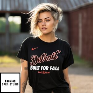 Detroit Tigers  2025 Mlb Postseason Buil For Fall T-Shirt