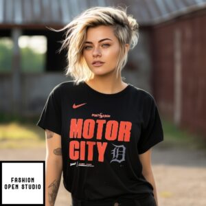 Detroit Tigers 2025 Mlb Postseason Motor City T-Shirt