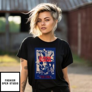 Duran Duran New Year Show 2025 Poster T-Shirt