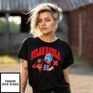 Dylan Raiola Nebraska Cornhuskers Portrait T-Shirt