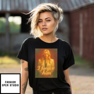 Erika Kirk I Forgive Him Photo T-Shirt