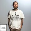 Faith Family Freedom Carry The Torch For Charlie Kirk T-Shirt