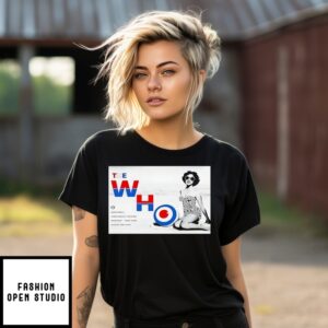 Fall Tour 2025 Wantagh Ny The Who Poster T-Shirt