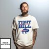 Fight Like A Buffalo Bills Breast Cancer Awareness Logo T-Shirt
