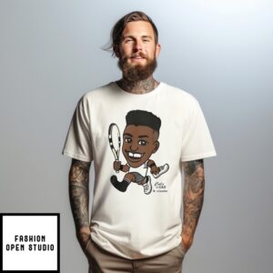 Félix Auger Aliassime Canadian Professional Tennis Cola Cat Graphic T-Shirt