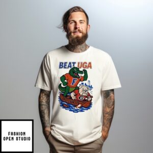 Florida Gators Beat Uga Georgia Bulldogs Okefenokee T-Shirt