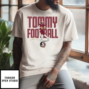 Florida State Seminoles Tommy Castellanos Tommy Football T-Shirt
