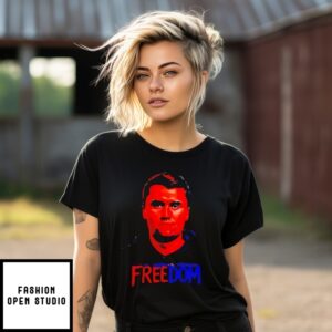 Freedom Charlie Kirk Poster T-Shirt
