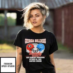 Georgia Bulldogs Vs Kentucky Wildcats Game Day Showdown Oct 2025 T-Shirt