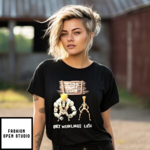 Gestral Fight Club Only Weaklings Lose T-Shirt