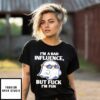 Ghost I’M A Bad Influence But Fck I’M Fun Halloween T-Shirt