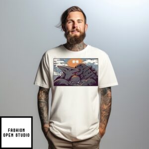 Godzilla Yaoi I Love You T-Shirt