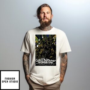 Green Day Sao Paulo Brazil 2025 Poster T-Shirt