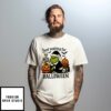 Grinch Just Waiting For Halloween T-Shirt