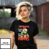 Grinch They Hate Us Because They’Re Not Us Browns Christmas T-Shirt