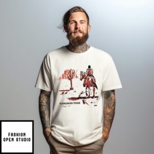 Hangman Adam Page Unhappy Trails Ringer Cowboy T-Shirt