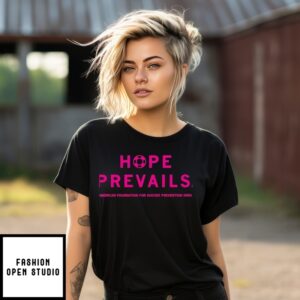 Hope Prevails America Foundation For Suicide Prevention Iowa T-Shirt