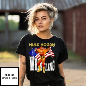 Hulk Hogan 007 Back Printed T-Shirt