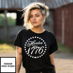 Hunter Since 1776 Hunting Logo T-Shirt