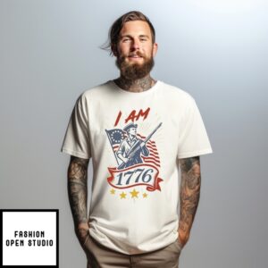 I Am 1776 Minuteman American Revolutionary War T-Shirt