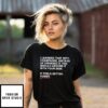 I Learned That With Champagne Instead Of Drinking It Shota Imanaga Chicago Cubs T-Shirt