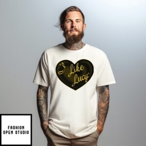 I Like Lucy Heart T-Shirt