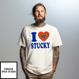 I Love Alexis Stucky Florida Gators Heart T-Shirt