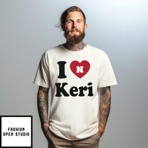 I Love Keri Leimbach Nebraska Huskers T-Shirt