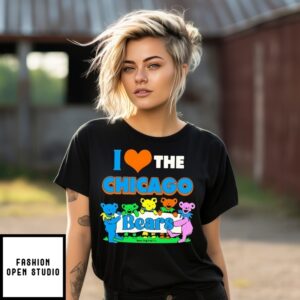 I Love These Bears Chicago Bears T-Shirt