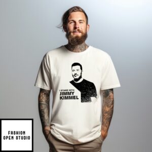 I Stand With Jimmy Kimmel Retro T-Shirt
