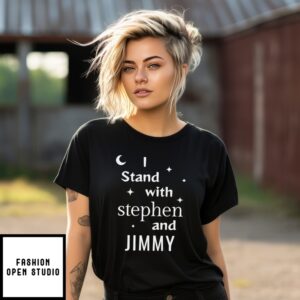 I Stand With Stephen Colbert And Jimmy Kimmel T-Shirt