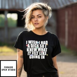 I Wish I Had A Dick So I Knew What It Felt Like Going In T-Shirt