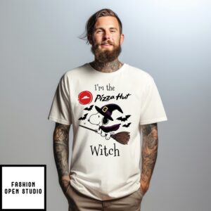 I’M The Pizza Hut Snoopy Witch Halloween T-Shirt