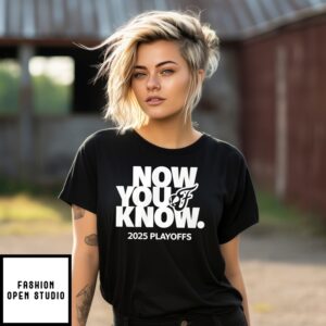 Indiana Fever Now You Know 2025 Playoffs T-Shirt