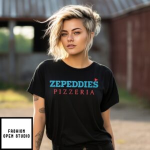 Iryna Zarutska Wearing Zepeddies Pizzeria T-Shirt