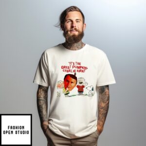 It’S The Great Pumpkin Charlie Kirk Peanuts T-Shirt