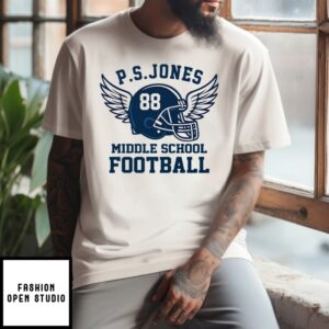 Jack O’Neal Tribute Wear P.S. Jones Middle School Football T-Shirt
