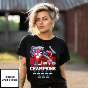 Jacksonville Jumbo Shrimp International League Champions 2025 Mascot T-Shirt