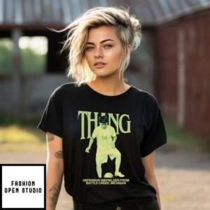 Jadon Thang Northern Michigan Soccer Defensive Midfielder From Battle Creek T-Shirt