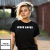 Jesus Saves Charlie Kirk T-Shirt