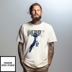 Jiya Perry Delaware Blue Hens Guard Vintage T-Shirt