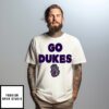 Jmu Dukes Football Go Dukes Slogan T-Shirt