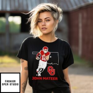 John Mateer State Star Oklahoma Sooners T-Shirt