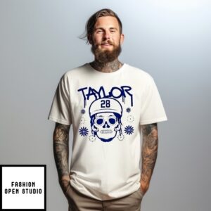 Jonathan Taylor Indianapolis Colts Sugar Skull Remix T-Shirt