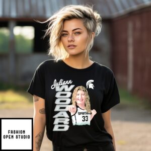 Juliann Woodard Michigan State Spartans Ncaa Caricature T-Shirt