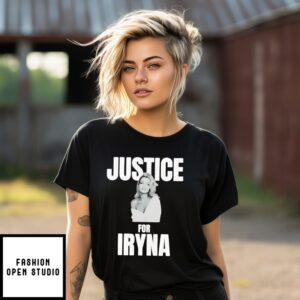 Justice For Iryna Zarutska Ukrainian Refugee Kill T-Shirt
