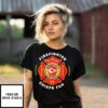Kansas City Chiefs Fan Firefighter Always Ready Logo T-Shirt