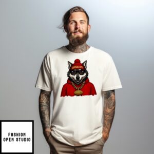 Kansas City Chiefs Wolf T-Shirt